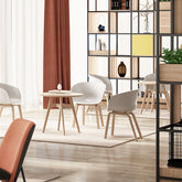 簡約木腳休閑椅 Simple Wooden Leg Leisure Chair 香港辦公室傢俬及設計工程中心 Branding Works Furniture & Office Design