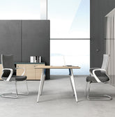 簡約矜重洽談枱 Simple Restrained Meeting Table 香港辦公室傢俬及設計工程中心 Branding Works Furniture & Office Design