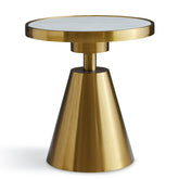 典雅鈦金小圓桌 Elegant Titanium Round Table 香港辦公室傢俬及設計工程中心 Branding Works Furniture & Office Design
