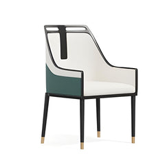 奢華餐廳餐椅設計,輕奢餐椅,多款風格包括棕色皮革扶手椅、木質框架與軟墊座面,置於現代室內環境,提供舒適用餐座位。Luxury restaurant dining chairs in various styles, including brown leather armchairs with wooden frames and cushioned seats in modern settings for comfortable dining.minimalist dining chair hong kong、velvet dining chair、leather armchair cafe.