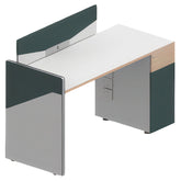 辦公檯 寫字檯 工作檯 E1 環保板材 鋼腳 實木腳 板腳 上線 屏風 側櫃 活動櫃 staff desk table workstation office furniture