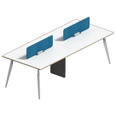 辦公檯 寫字檯 工作檯 E1 環保板材 鋼腳 實木腳 板腳 上線 屏風 側櫃 活動櫃 staff desk table workstation office furniture