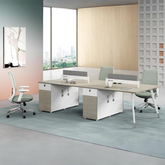 辦公檯 寫字檯 工作檯 E1 環保板材 鋼腳 實木腳 板腳 上線 屏風 側櫃 活動櫃 staff desk table workstation office furniture