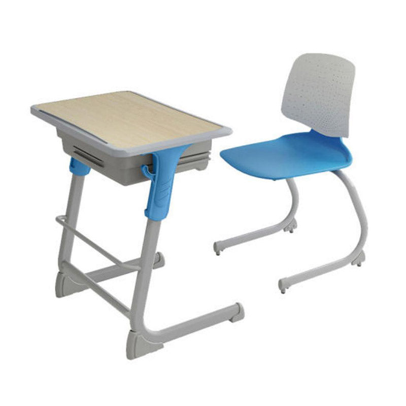 高級學生課椅多色選擇系列,包含藍、綠、黃、灰色款式,透氣防滑設計,符合人體工學,適合各類學校課室使用的堆疊椅。Premium student chair collection in multiple colors—blue, green, yellow, grey—featuring breathable perforated back, ergonomic design, and stackable structure for schools.