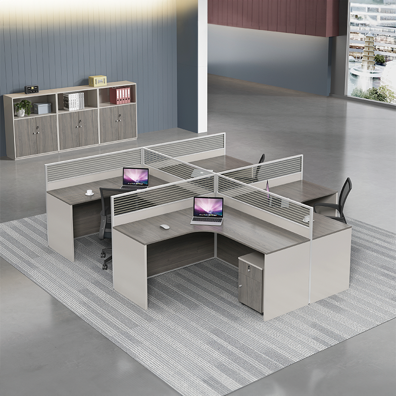 辦公檯 寫字檯 工作檯 E1 環保板材 鋼腳 實木腳 板腳 上線 屏風 側櫃 活動櫃 staff desk table workstation office furniture