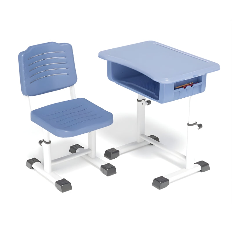 升降學生書枱椅,具穩固鋼製框架、儲物層及防滑設計,是香港學校課室、補習社及家用學習桌椅的優選 Adjustable student desks and chairs with a sturdy steel frame, storage layer and anti-slip design are the preferred choice for classrooms in Hong Kong schools, tutorial centers and home study desks and chairs.