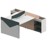 辦公檯 寫字檯 工作檯 E1 環保板材 鋼腳 實木腳 板腳 上線 屏風 側櫃 活動櫃 staff desk table workstation office furniture