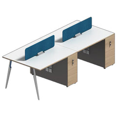 辦公檯 寫字檯 工作檯 E1 環保板材 鋼腳 實木腳 板腳 上線 屏風 側櫃 活動櫃 staff desk table workstation office furniture