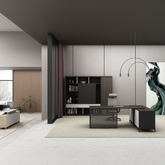 Executive desk Office desk Home office desk Modern desk Stylish desk Desk with storage Ergonomic desk High-end desk Luxury desk Executive furniture