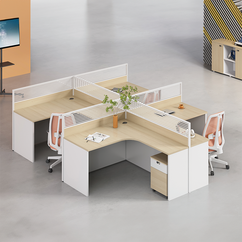 辦公檯 寫字檯 工作檯 E1 環保板材 鋼腳 實木腳 板腳 上線 屏風 側櫃 活動櫃 staff desk table workstation office furniture