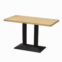 輕奢仿大理石紋餐桌|白色石紋桌面搭配黑色金屬中柱腳,四人位現代餐廳皮質餐椅組合。現代簡約咖啡餐桌|淺木紋桌面白色中柱圓盤底座,搭配曲木靠背椅,休閒咖啡廳雙人座位。Modern cafe table with light wood top and white pedestal base, paired with curved plywood chairs, casual coffee shop seating。Luxury faux marble dining table, white stone-look top with black pedestal base, modern 4-person leather chair dining set