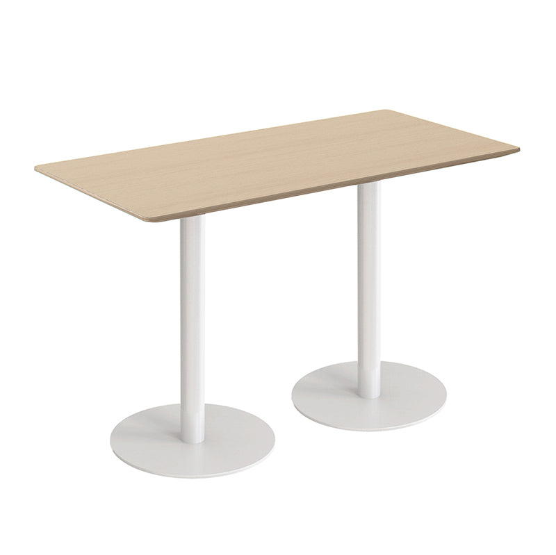 輕奢仿大理石紋餐桌|白色石紋桌面搭配黑色金屬中柱腳,四人位現代餐廳皮質餐椅組合。現代簡約咖啡餐桌|淺木紋桌面白色中柱圓盤底座,搭配曲木靠背椅,休閒咖啡廳雙人座位。Modern cafe table with light wood top and white pedestal base, paired with curved plywood chairs, casual coffee shop seating。Luxury faux marble dining table, white stone-look top with black pedestal base, modern 4-person leather chair dining set