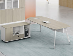 主管檯 E1 環保板材 鋼腳 實木腳 板腳 側櫃 executive manager boss table desk furniture