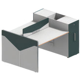 辦公檯 寫字檯 工作檯 E1 環保板材 鋼腳 實木腳 板腳 上線 屏風 側櫃 活動櫃 staff desk table workstation office furniture