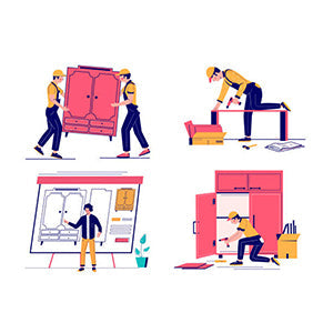 是否需要傢俬安裝服務 香港辦公室傢俬及設計工程中心 Branding Works Furniture & Office Design