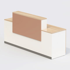 接待處家具 傢俱 傢俬 櫃枱 前台 E1 環保板材 板腳 Reception table desk counter furniture