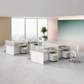 辦公檯 寫字檯 工作檯 E1 環保板材 鋼腳 實木腳 板腳 上線 屏風 側櫃 活動櫃 staff desk table workstation office furniture