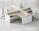 辦公檯 寫字檯 工作檯 E1 環保板材 鋼腳 實木腳 板腳 上線 屏風 側櫃 活動櫃 staff desk table workstation office furniture