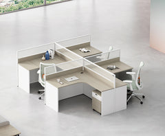 辦公檯 寫字檯 工作檯 E1 環保板材 鋼腳 實木腳 板腳 上線 屏風 側櫃 活動櫃 staff desk table workstation office furniture