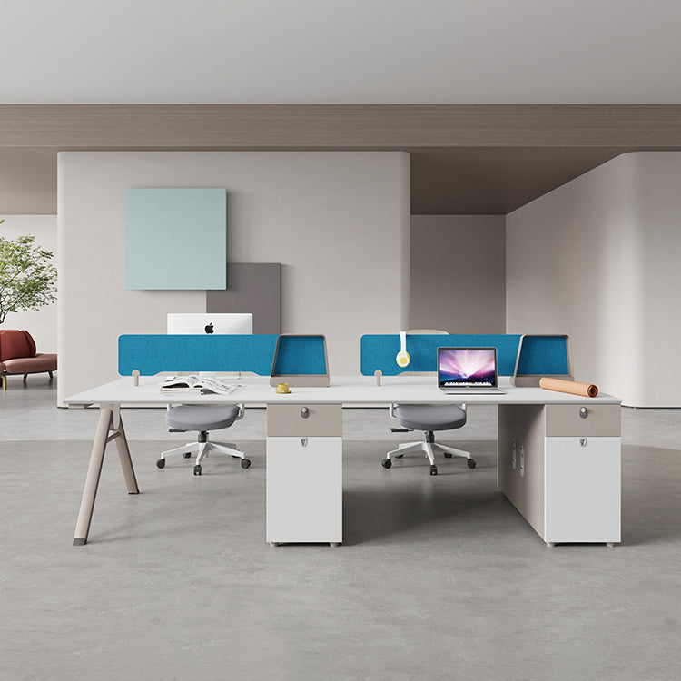 辦公檯 寫字檯 工作檯 E1 環保板材 鋼腳 實木腳 板腳 上線 屏風 側櫃 活動櫃 staff desk table workstation office furniture