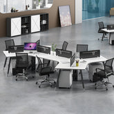 辦公檯 寫字檯 工作檯 E1 環保板材 鋼腳 實木腳 板腳 上線 屏風 側櫃 活動櫃 staff desk table workstation office furniture