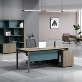 簡約實用行政枱 Simple Useful Executive Desk 香港辦公室傢俬及設計工程中心 Branding Works Furniture & Office Design