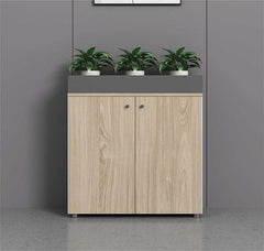 office interior design furniture cabinet wooden file 辦公室 家具 儲物櫃 文件櫃 資料櫃 簡約 趟門 設計 收納櫃 組合櫃 木製櫃