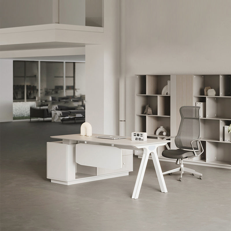 executive desk 木桌腳 木製 辦公室 簡約 現代 辦公家具 辦公桌 時尚 辦公 用品 家具 設計 主管檯 工作檯 抽屜 櫃桶