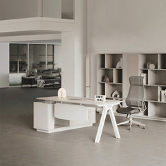 executive desk 木桌腳 木製 辦公室 簡約 現代 辦公家具 辦公桌 時尚 辦公 用品 家具 設計 主管檯 工作檯 抽屜 櫃桶