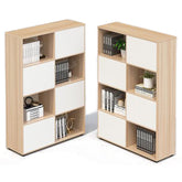 office interior design furniture cabinet wooden file 辦公室 家具 儲物櫃 文件櫃 資料櫃 簡約 趟門 設計 收納櫃 組合櫃 木製櫃