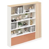 office interior design furniture cabinet wooden file 辦公室 家具 儲物櫃 文件櫃 資料櫃 簡約 趟門 設計 收納櫃 組合櫃 木製櫃