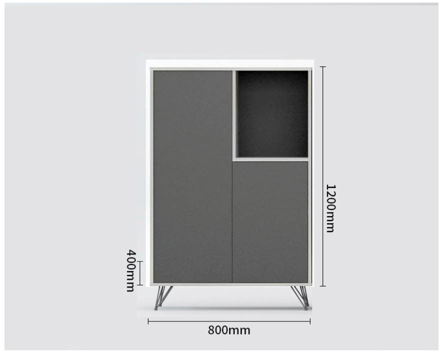 現代簡約木製文件矮柜 Modern Simple Short Wooden File Cabinet 香港辦公室傢俬及設計工程中心 Branding Works Furniture & Office Design