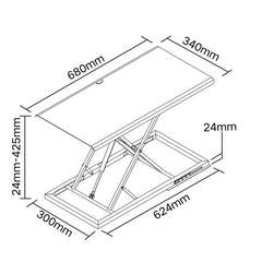 便攜 可調節 手提電腦 升降架 Manual Adjustable Laptop Holder