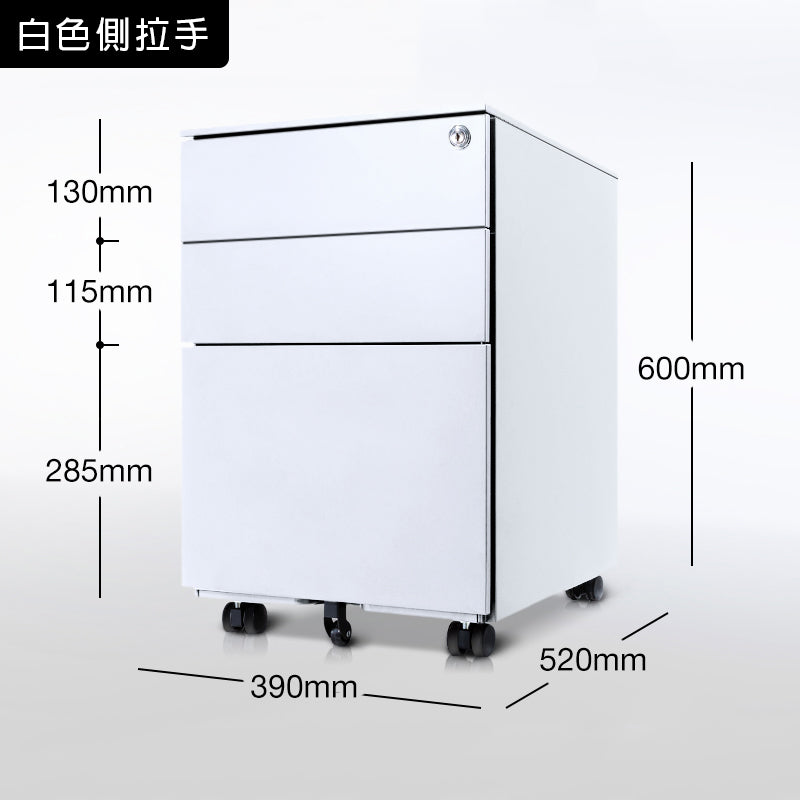 鋼製 活動櫃 文件 儲物櫃 冷軋鋼 層板 有櫃桶 metal steel storage file cabinet