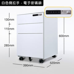 鋼製 活動櫃 文件 儲物櫃 冷軋鋼 層板 有櫃桶 metal steel storage file cabinet