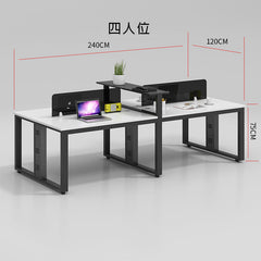 辦公檯 寫字檯 工作檯 E1 環保板材 鋼腳 上線 屏風 側櫃 活動櫃 staff desk table workstation office furniture