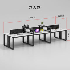 辦公檯 寫字檯 工作檯 E1 環保板材 鋼腳 上線 屏風 側櫃 活動櫃 staff desk table workstation office furniture