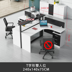 辦公檯 寫字檯 工作檯 E1 環保板材 鋼腳 上線 屏風 側櫃 活動櫃 staff desk table workstation office furniture