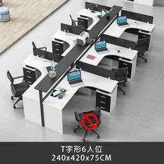 辦公檯 寫字檯 工作檯 E1 環保板材 鋼腳 上線 屏風 側櫃 活動櫃 staff desk table workstation office furniture