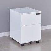 鋼製文件櫃 移動文件櫃 文件櫃 文件 櫃 現代 大容量 抽屜 密碼鎖 密碼 密碼櫃