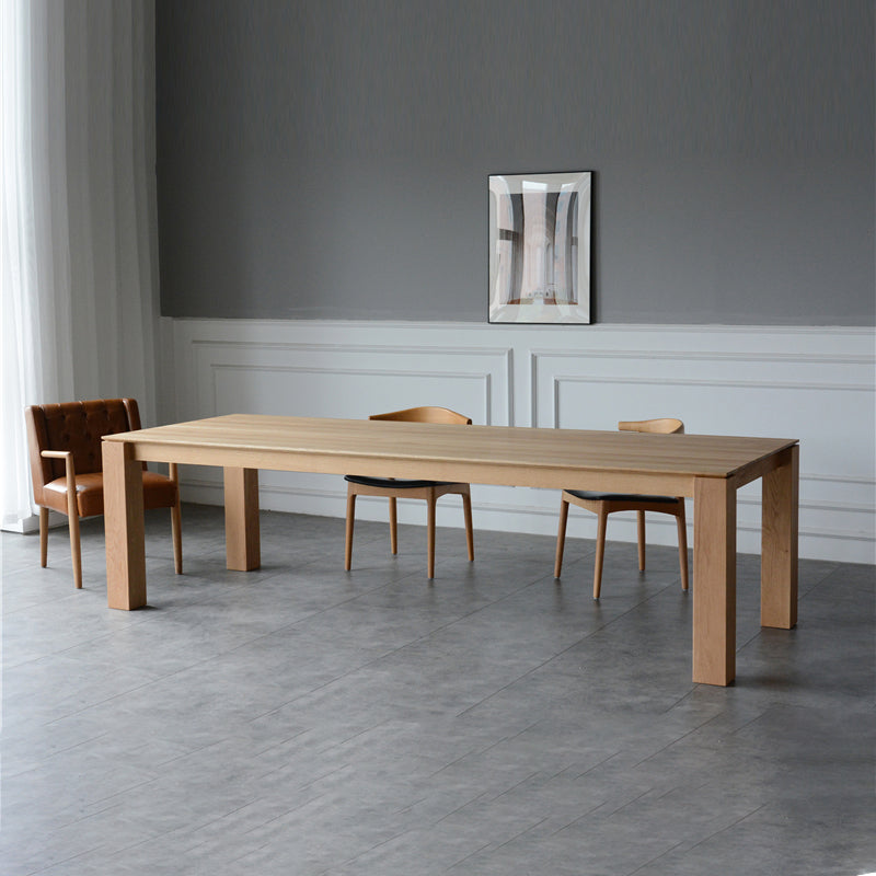 簡約原木會議枱 Wooden Conference table 香港辦公室傢俬及設計工程中心 Branding Works Furniture & Office Design