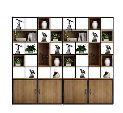 時尚木製儲物櫃 Stylish Wooden Cabinet 香港辦公室傢俬及設計工程中心 Branding Works Furniture & Office Design