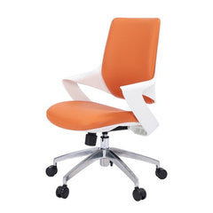 舒適現代皮款辦公椅 Comfortable Modern Leather Office Chair 香港辦公室傢俬及設計工程中心 Branding Works Furniture & Office Design