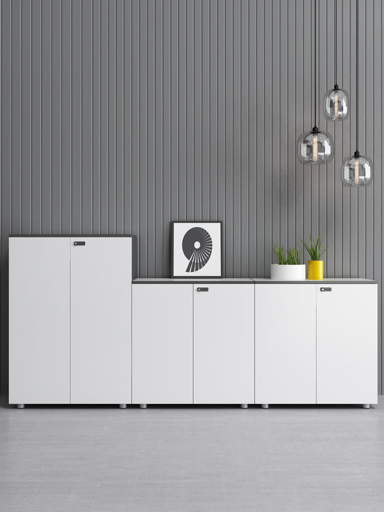 辦公室可組合文件收納木製櫃 Office Combination File Storage Wooden Cabinet 香港辦公室傢俬及設計工程中心 Branding Works Furniture & Office Design