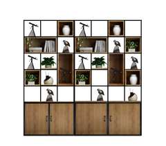 時尚木製儲物櫃 Stylish Wooden Cabinet 香港辦公室傢俬及設計工程中心 Branding Works Furniture & Office Design
