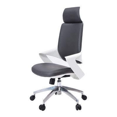 舒適現代皮款辦公椅 Comfortable Modern Leather Office Chair 香港辦公室傢俬及設計工程中心 Branding Works Furniture & Office Design