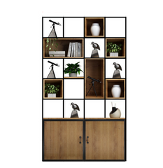 時尚木製儲物櫃 Stylish Wooden Cabinet 香港辦公室傢俬及設計工程中心 Branding Works Furniture & Office Design