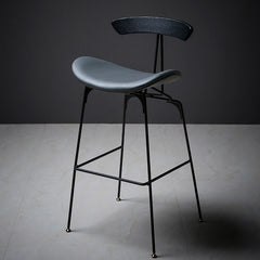 實木靠背酒吧椅 High Chairs with Solid Wood Backrest 香港辦公室傢俬及設計工程中心 Branding Works Furniture & Office Design