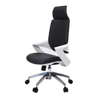 舒適現代皮款辦公椅 Comfortable Modern Leather Office Chair 香港辦公室傢俬及設計工程中心 Branding Works Furniture & Office Design