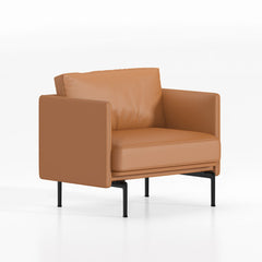 現代商務辦公室組合皮質梳化 Modern Office Combination Leather Sofa 香港辦公室傢俬及設計工程中心 Branding Works Furniture & Office Design